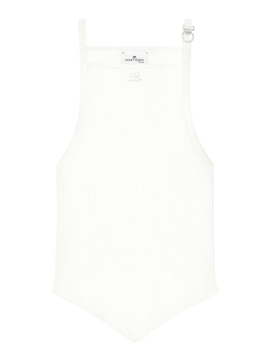 Courreges Top - Blanc