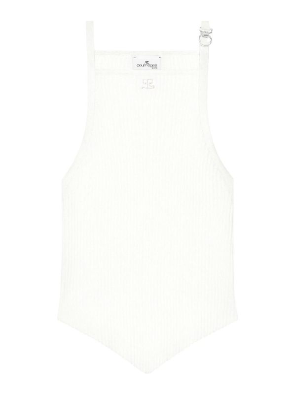 Courreges Top - Blanc