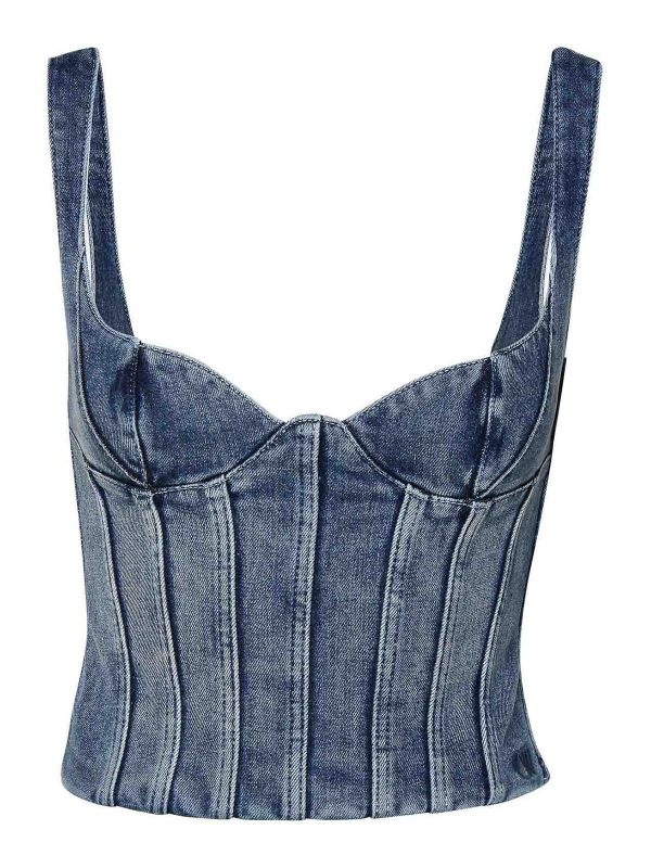 Off-White Top - Bleu Clair