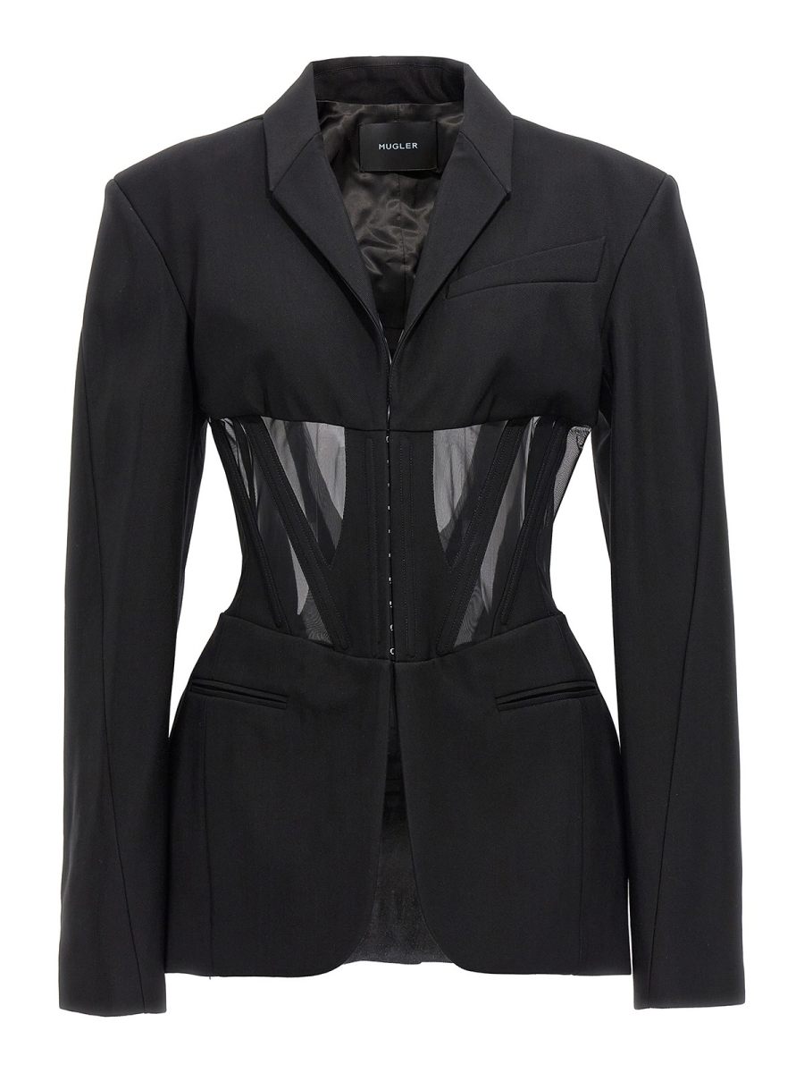 Mugler Blazer - Noir