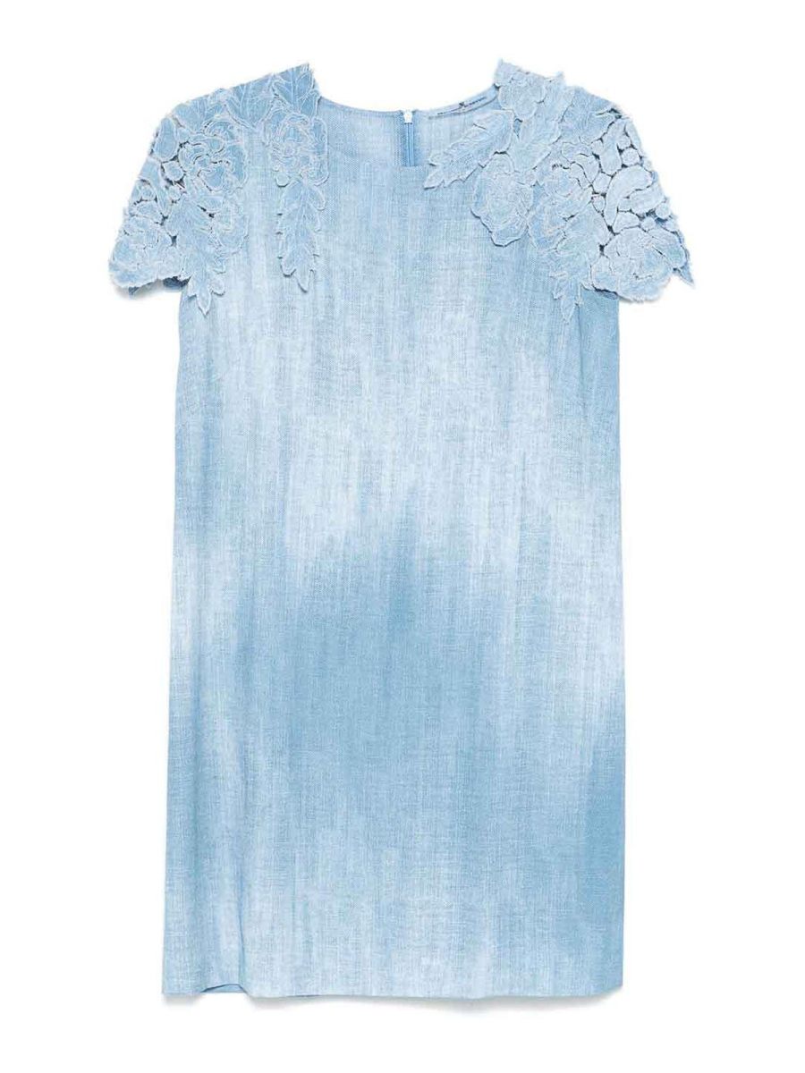 Ermanno Scervino Robe Courte - Bleu