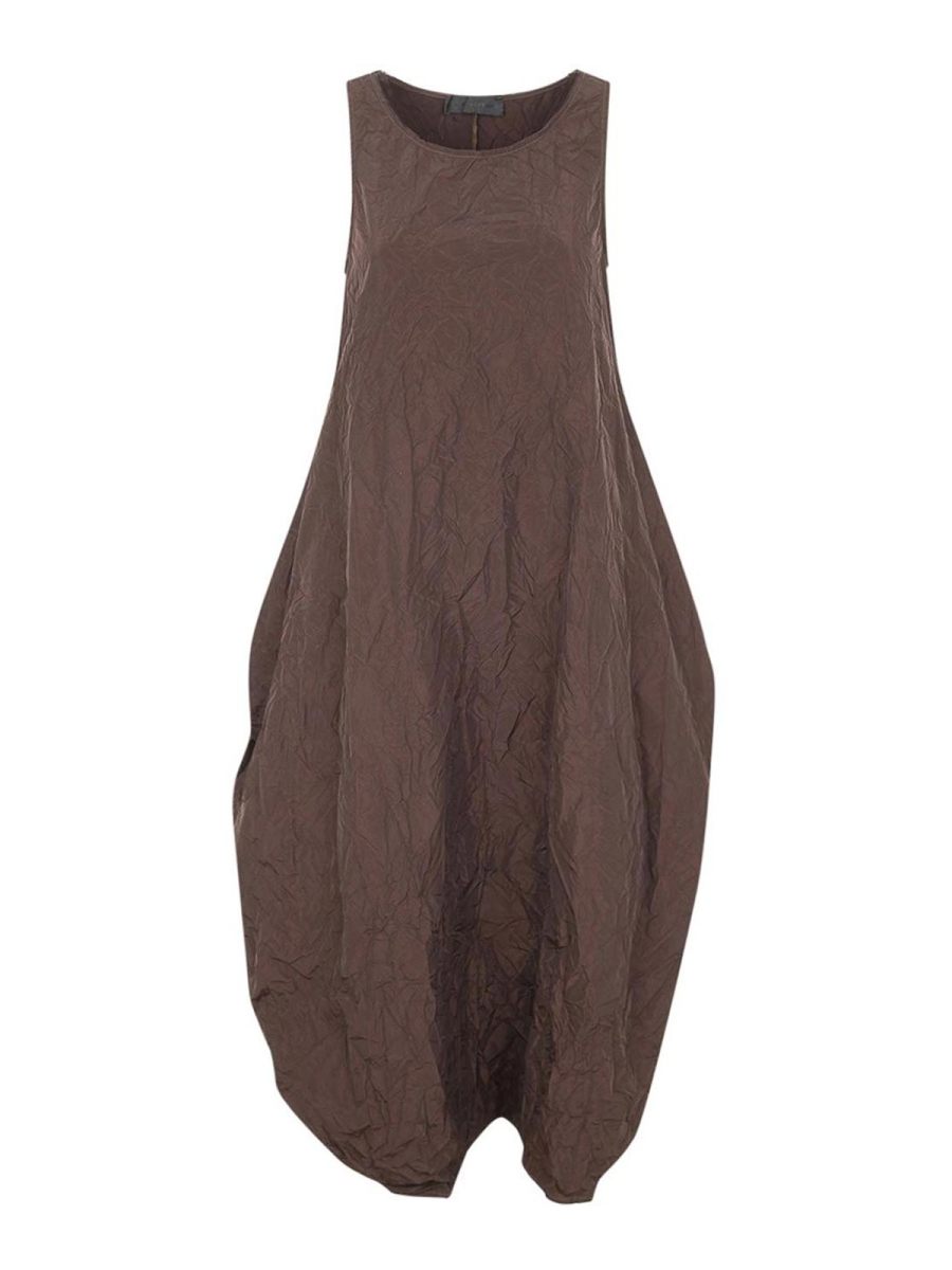 Maria Calderara Maxi Robe - Marron