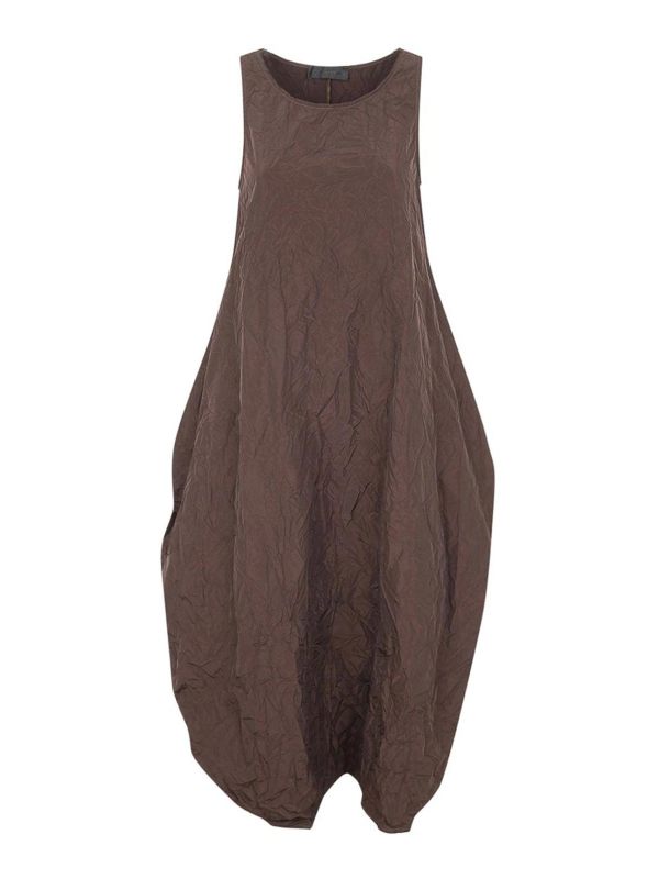 Maria Calderara Maxi Robe - Marron