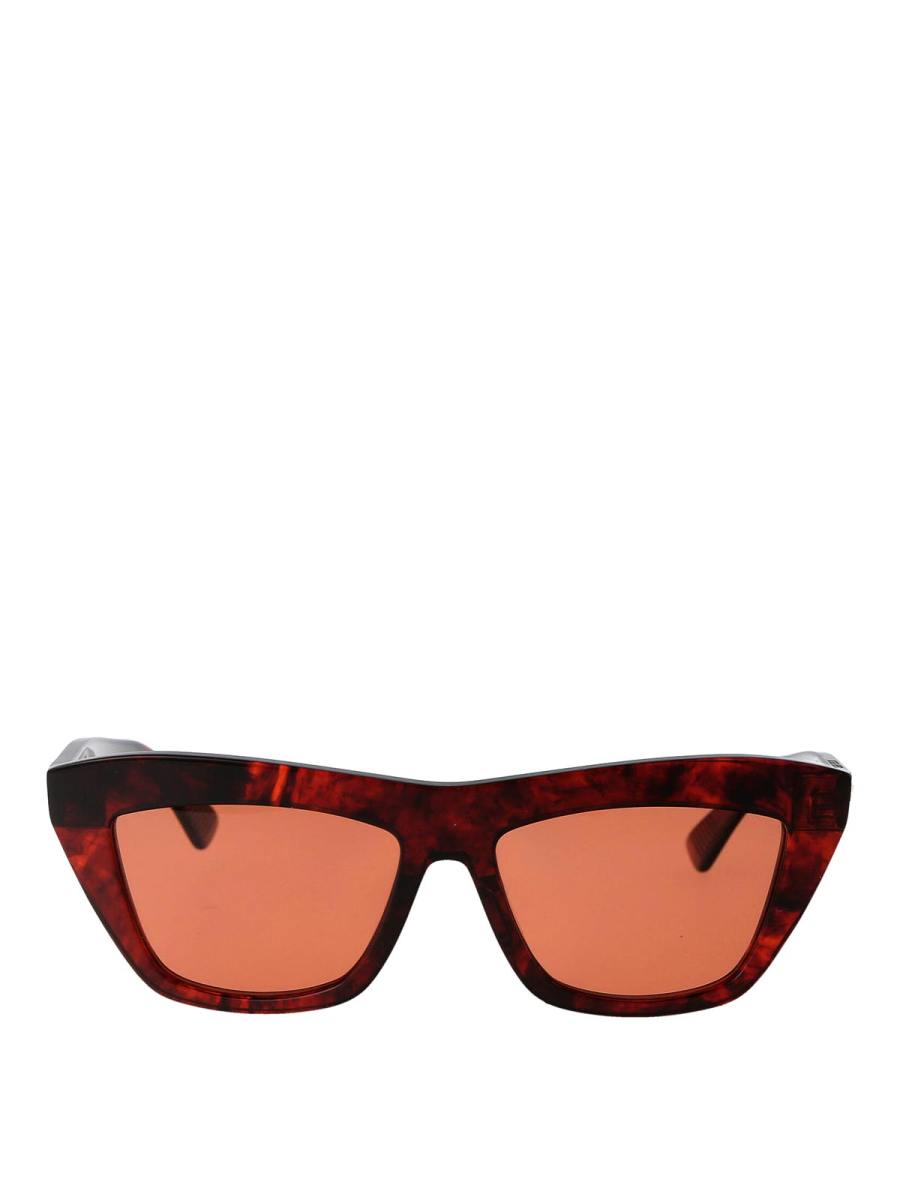 Bottega Veneta Lunettes De Soleil - Marron