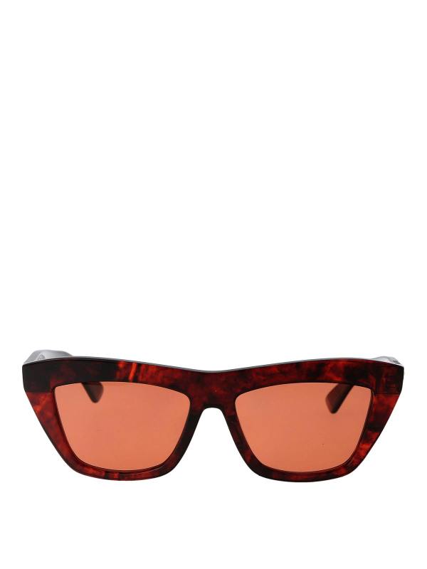 Bottega Veneta Lunettes De Soleil - Marron
