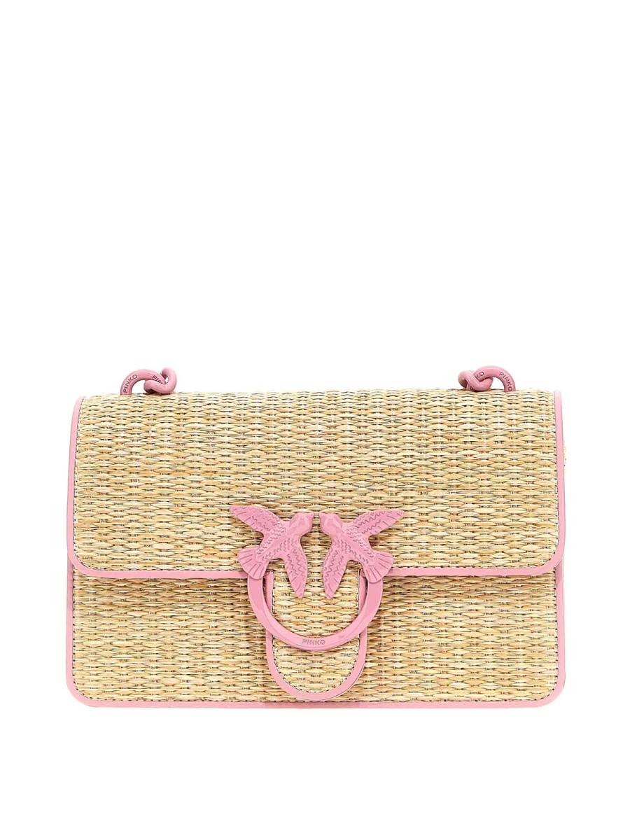 Pinko Sac Bandoulière - Couleur Chair
