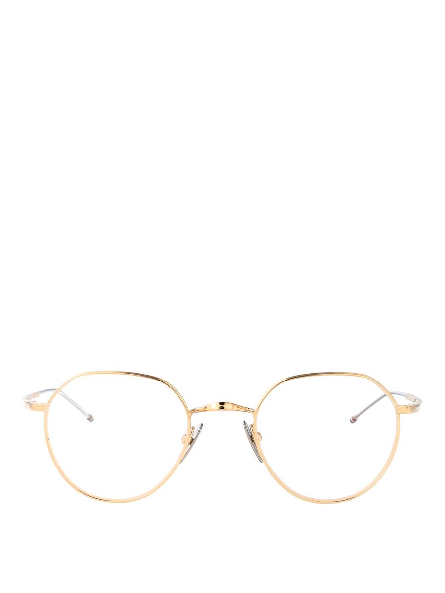 Thom Browne Lunettes De Soleil - Blanc
