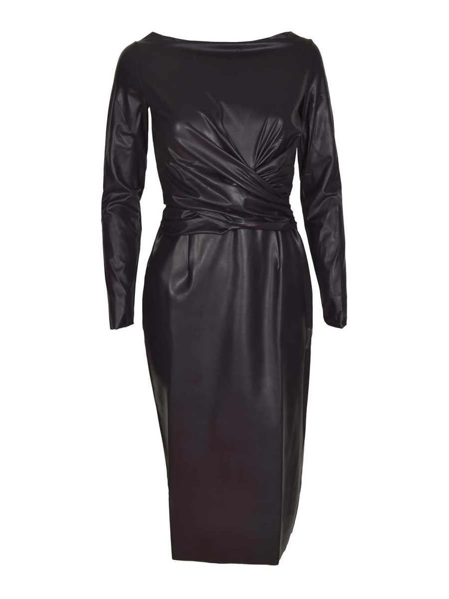 Chiara Boni La Petite Robe Robe Au Genou - Noir