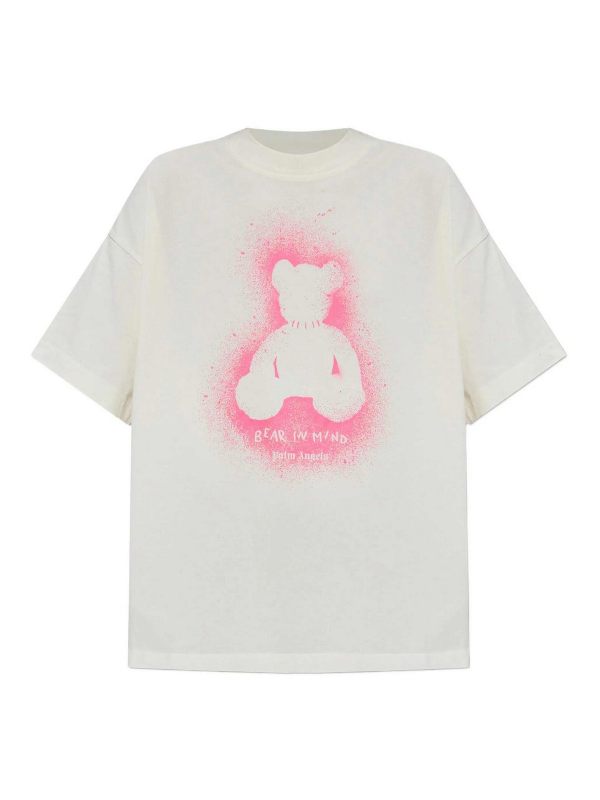 Palm Angels T-Shirt - Crème