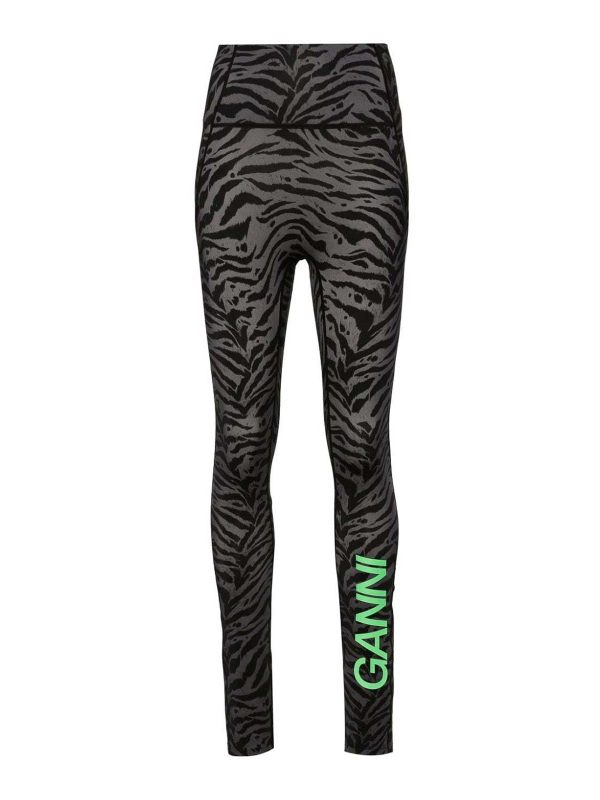 Ganni Leggings - Gris