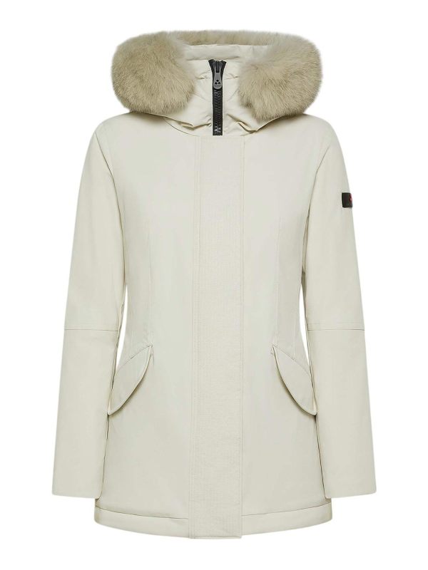 Peuterey Manteau Au Genou - Beige