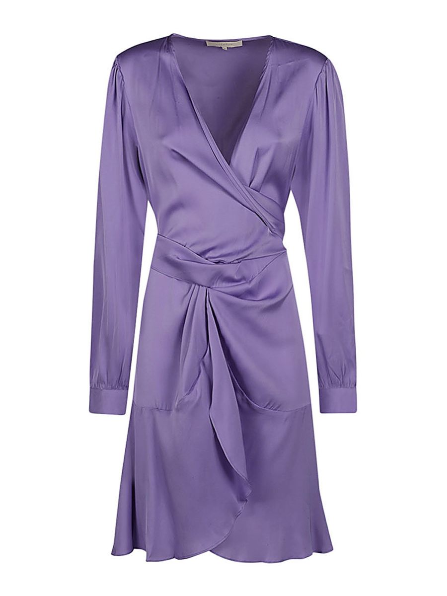 Silk95Five Robe Courte - Métallique