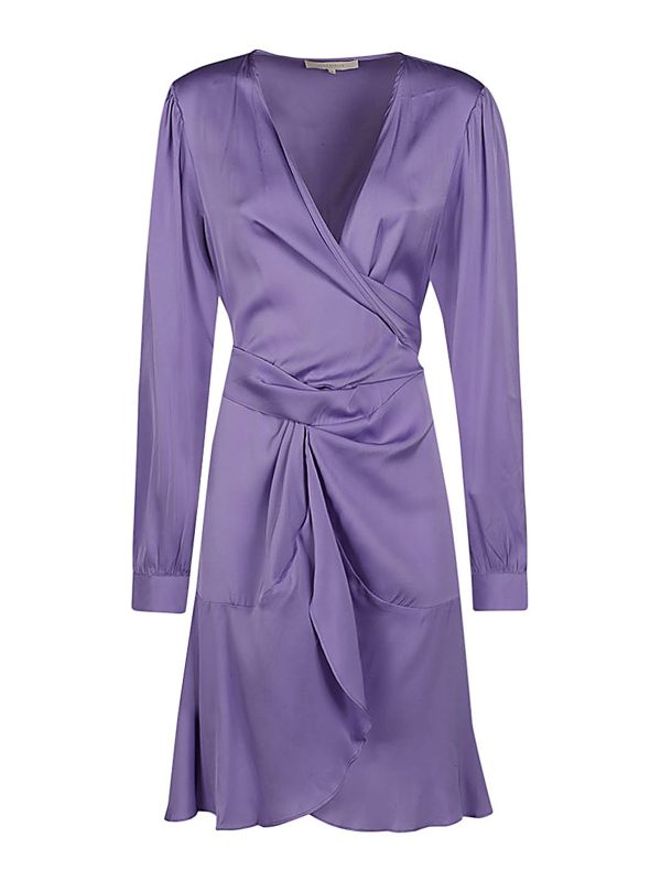 Silk95Five Robe Courte - Métallique