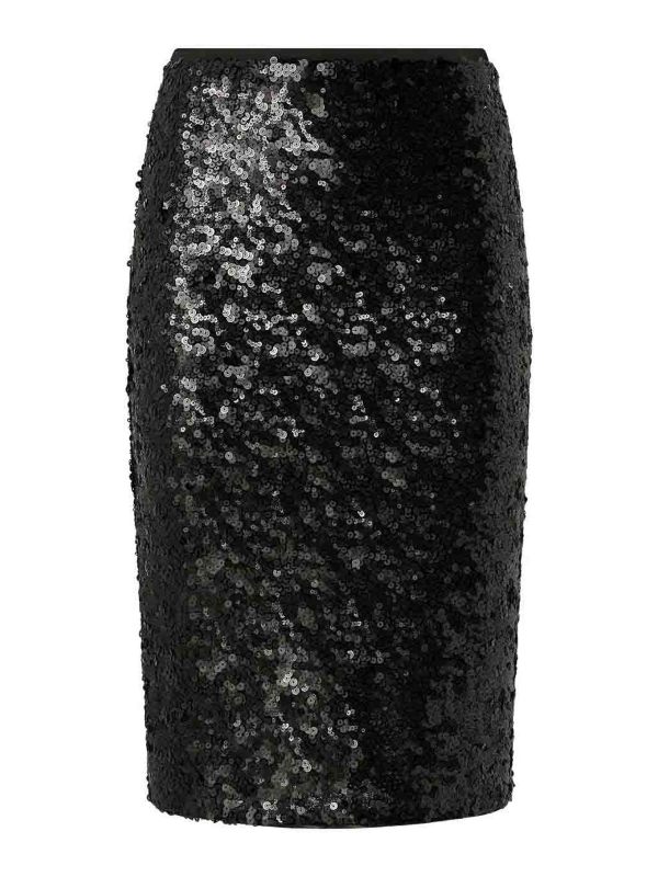 Pinko Jupe Midi - Noir