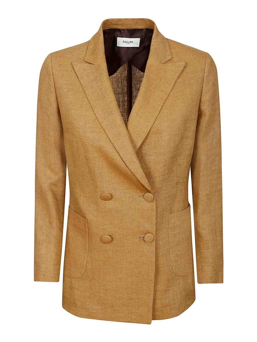 Saulina Veste Casual - Camel