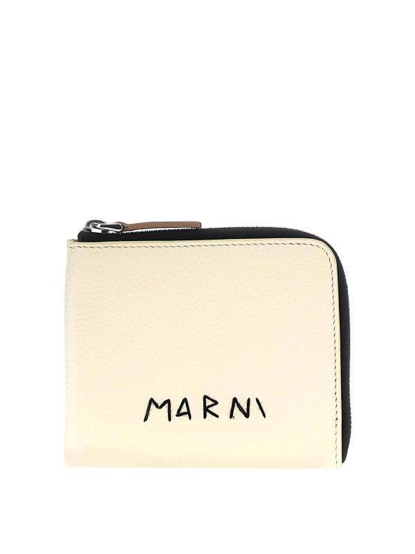 Marni Portefeuilles - Blanc