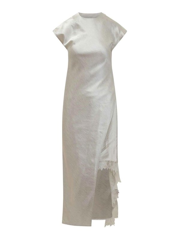 J. W. Anderson Maxi Robe - Crème