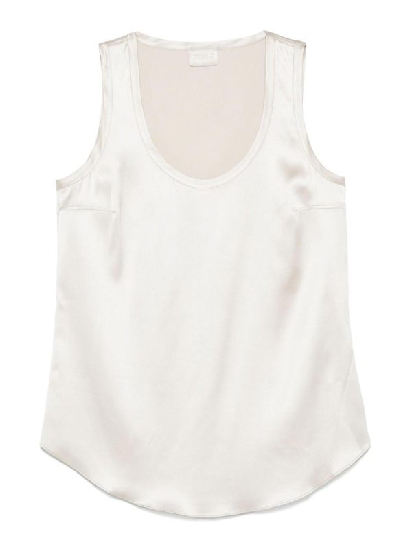 Brunello Cucinelli Top - Gris