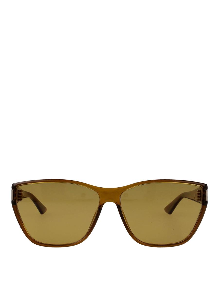 Saint Laurent Lunettes De Soleil - Marron