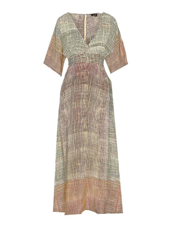 Yavi Robe Au Genou - Multicolore