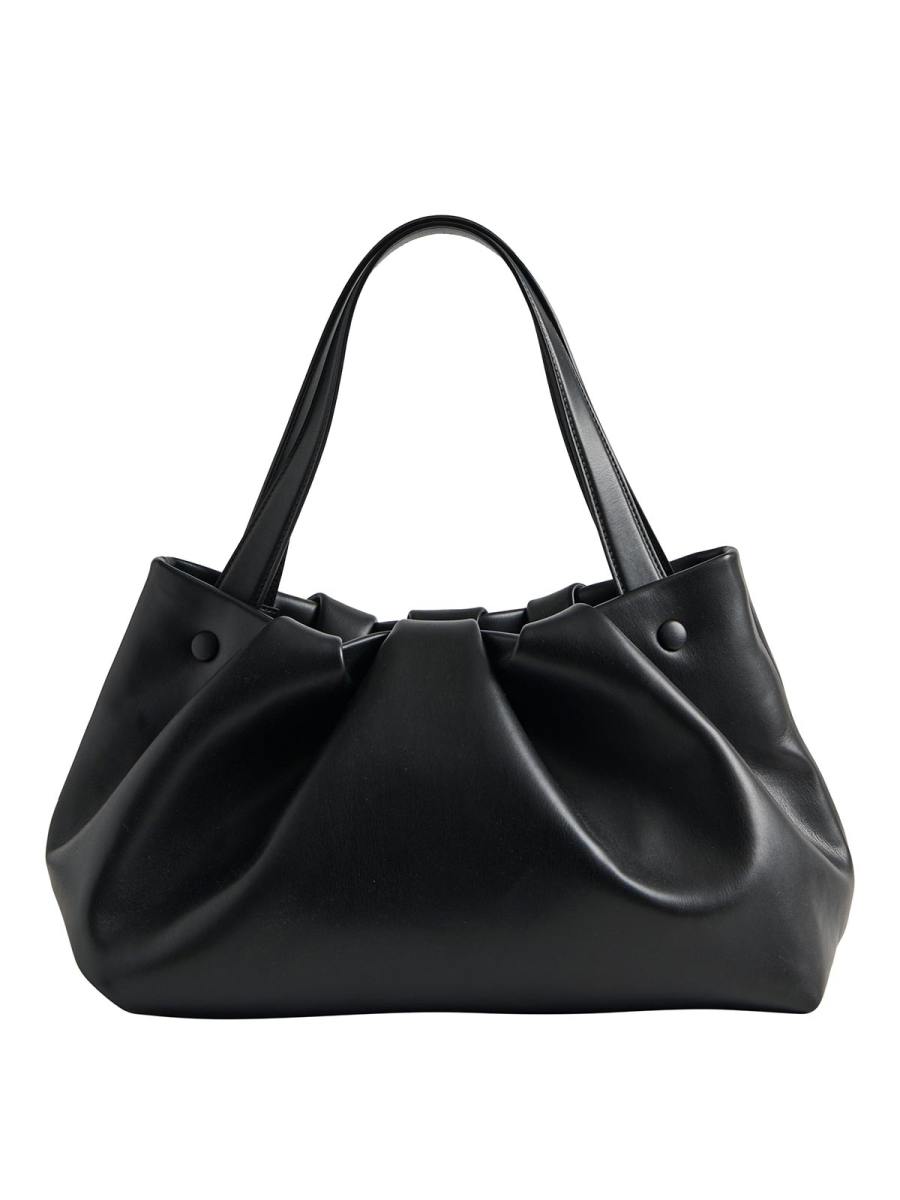 Themoirè Sac Porté Épaule - Noir