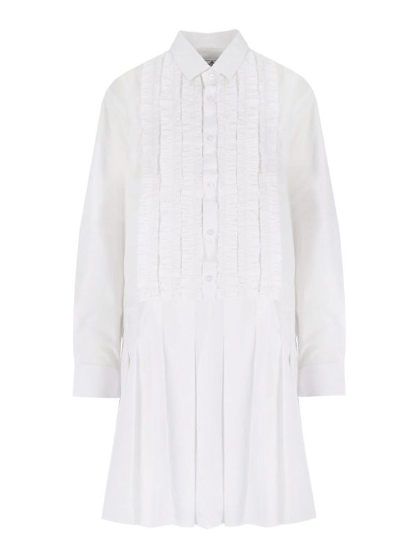 Hodakova Robe Au Genou - Blanc