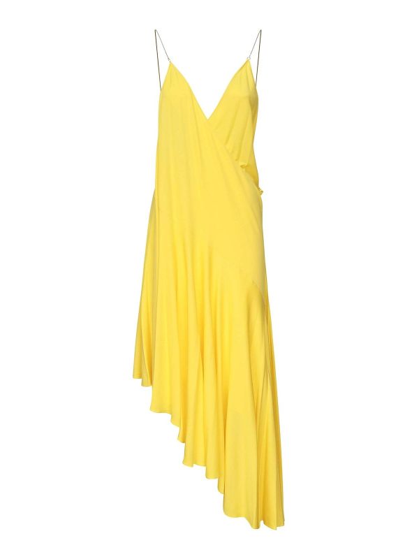Alaïa Robe Au Genou - Jaune