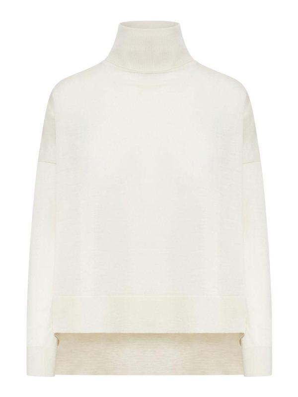 Roberto Collina Pull Col Rond - Blanc