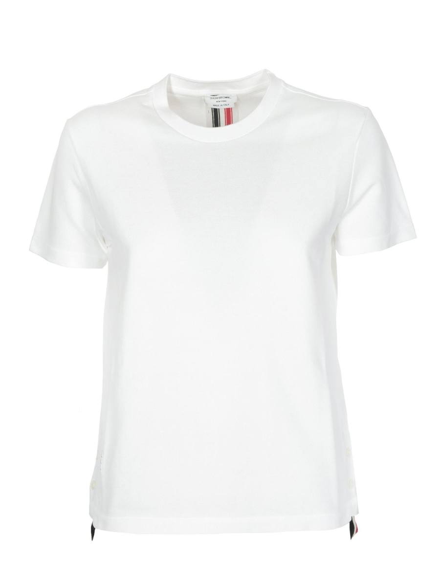 Thom Browne T-Shirt - Rwb Stripe