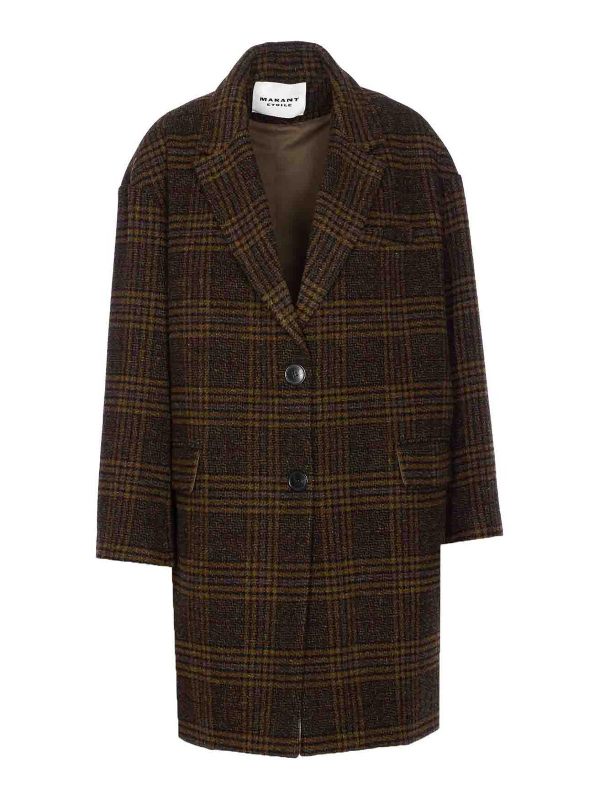 Isabel Marant Etoile Manteau Court - Marron