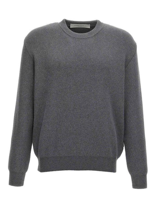 Golden Goose Pull Col Rond - Gris