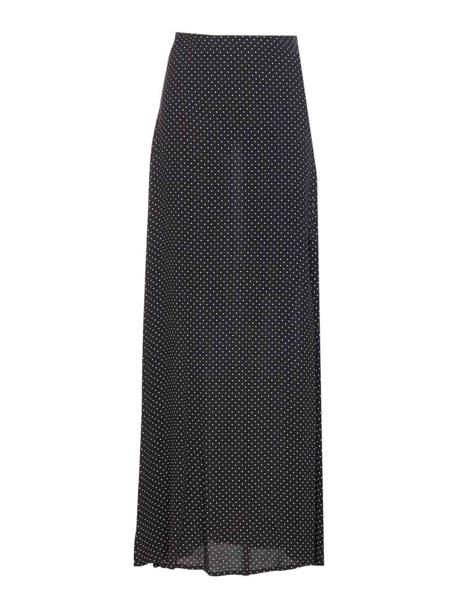 Mar De Margaritas Jupe Midi - Noir