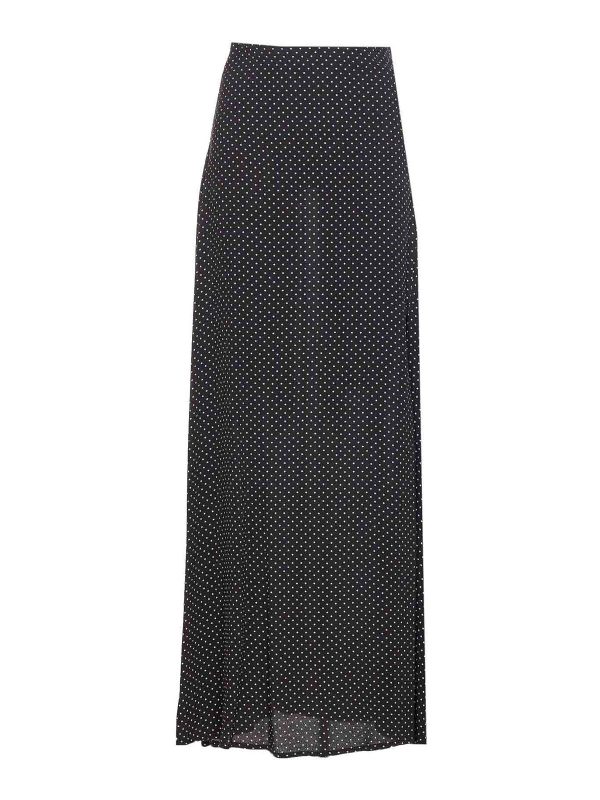Mar De Margaritas Jupe Midi - Noir