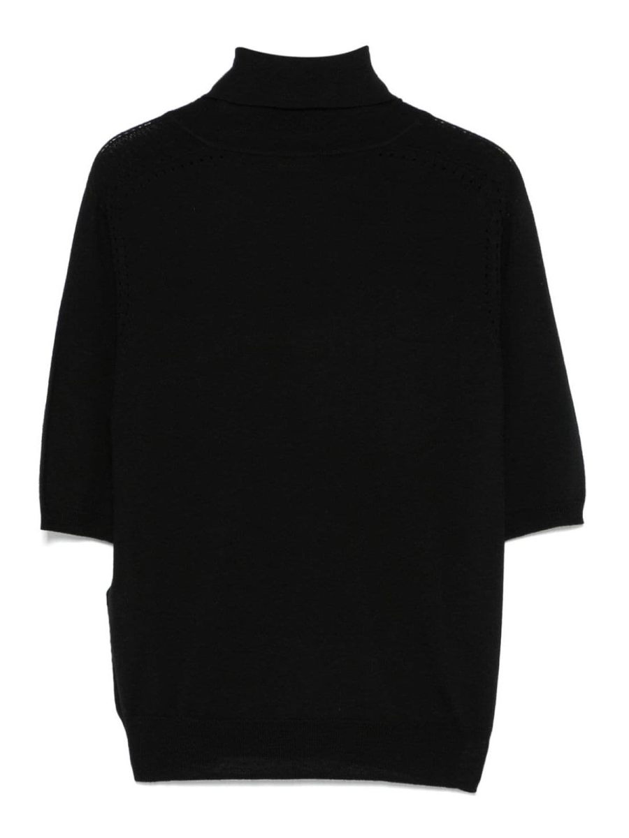 Liu Jo Pull Col Rond - Noir