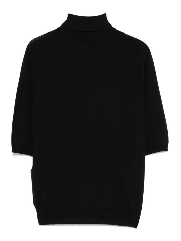 Liu Jo Pull Col Rond - Noir