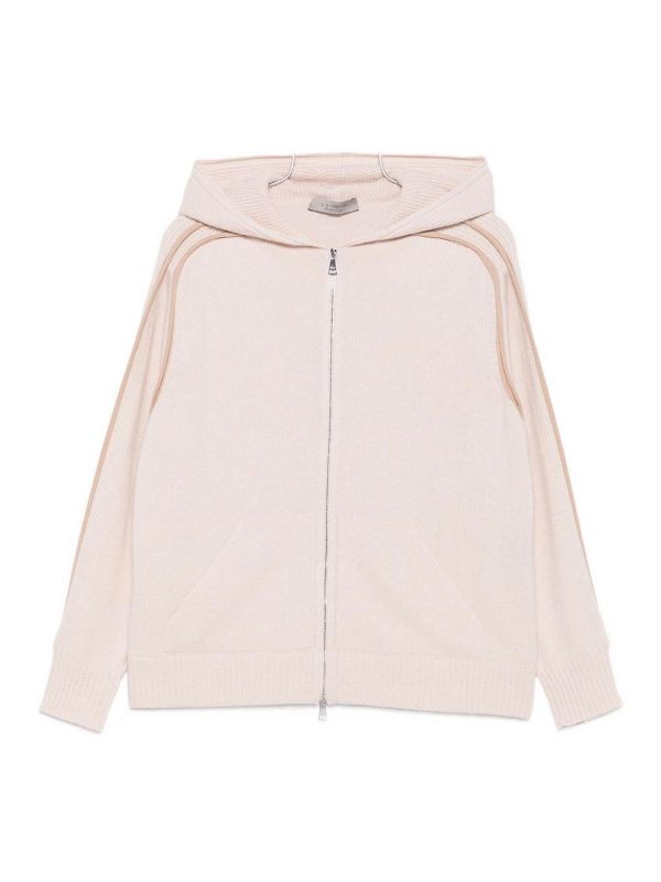 D. Exterior Sweat-Shirts - Blanc