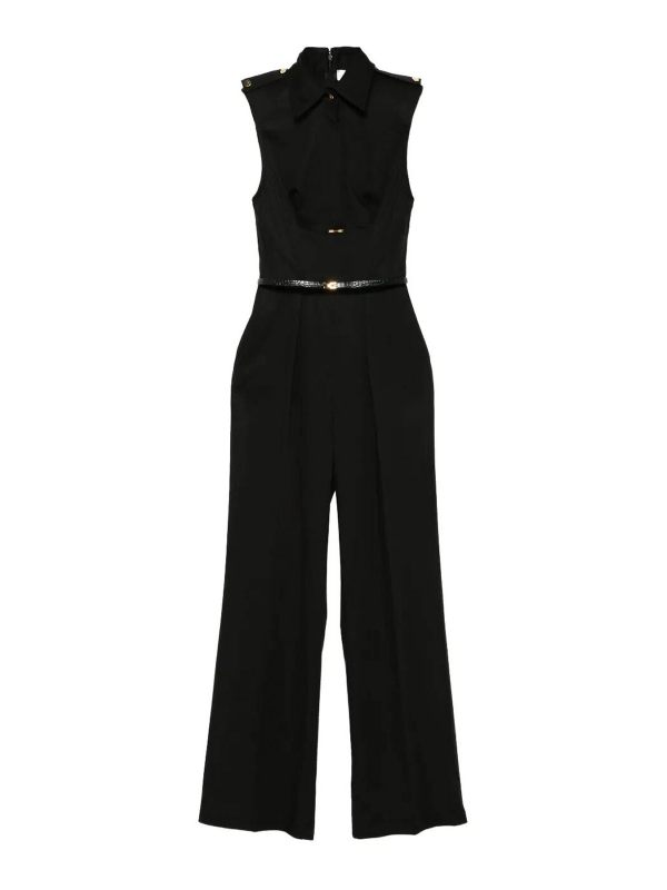 Elisabetta Franchi Combinaison - Noir