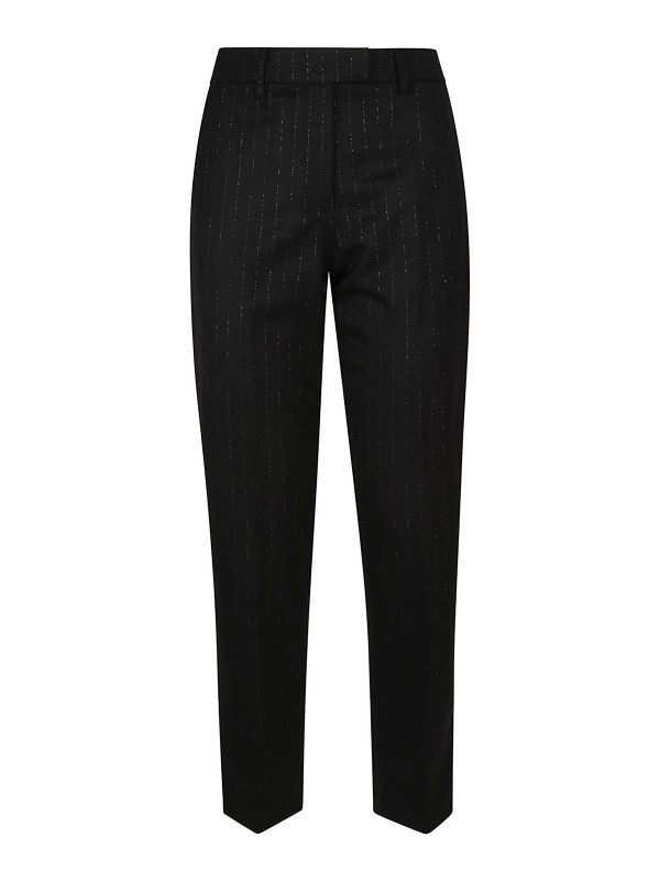 Tsolo Munkh Pantalons Décontractés - Noir