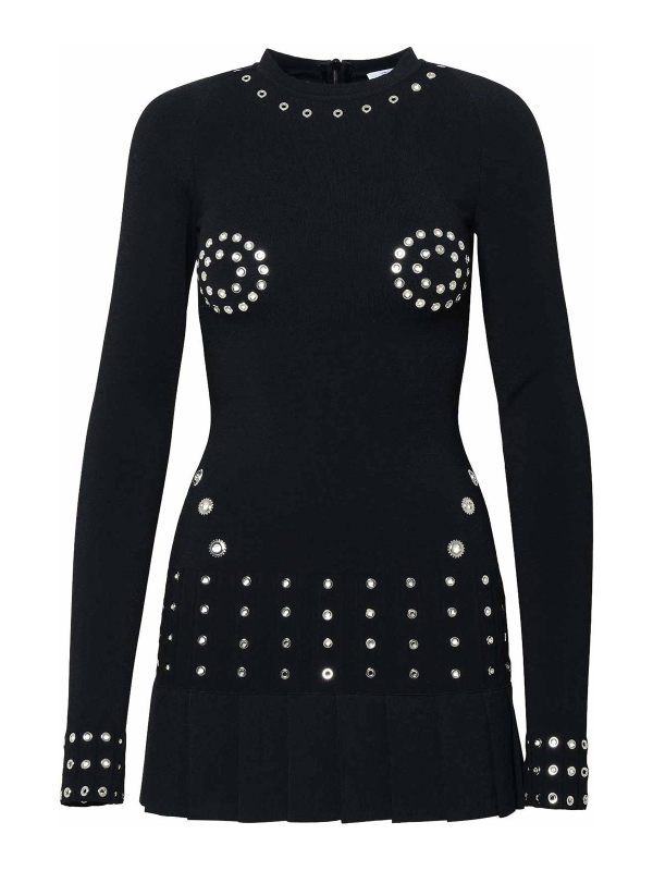 Off-White Robe Courte - Noir