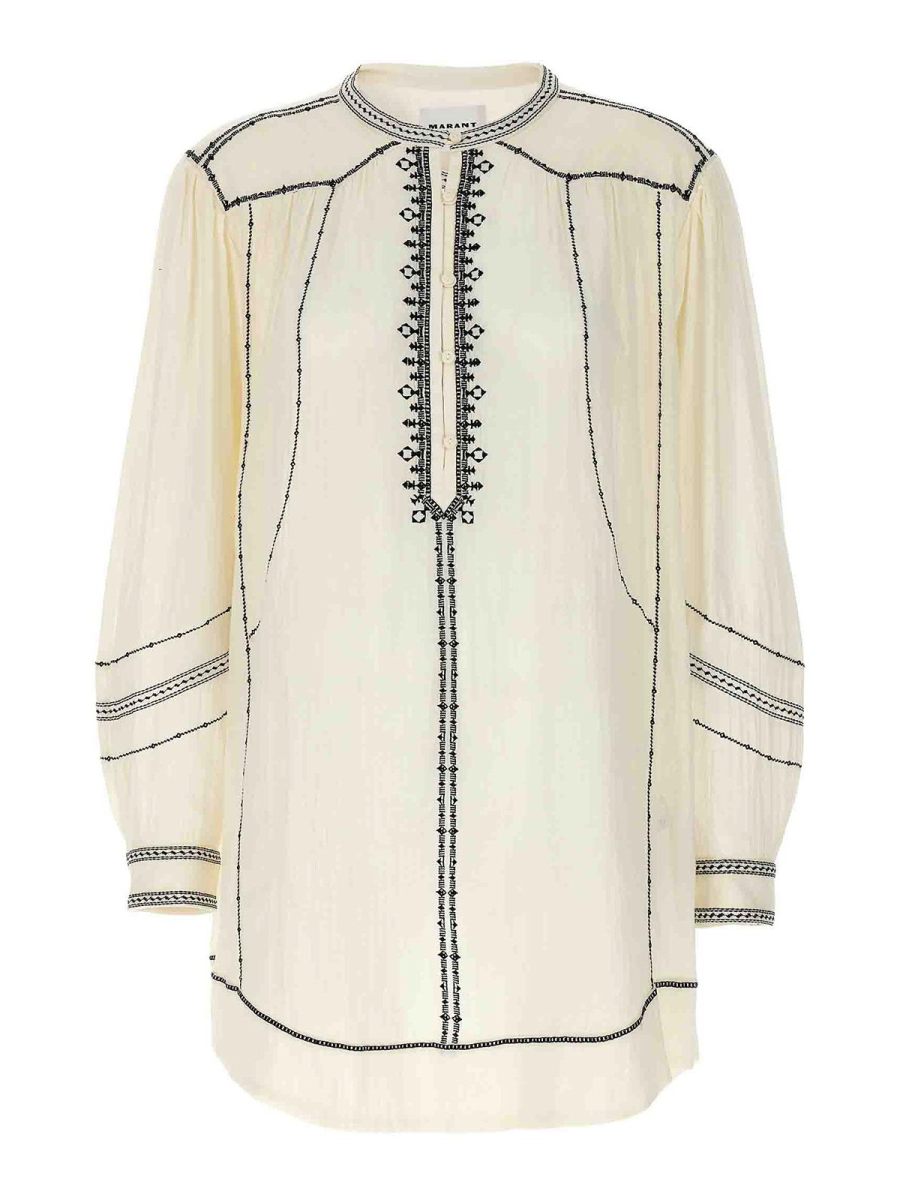 Isabel Marant Etoile Robe Courte - Blanc