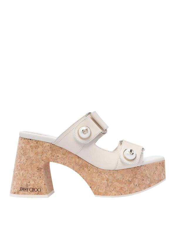 Jimmy Choo Sandales - Blanc