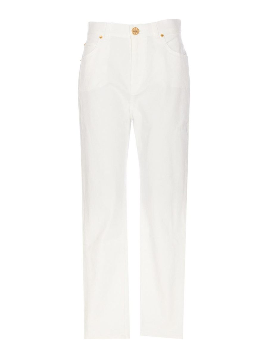 Balmain Jean Bootcut - Blanc