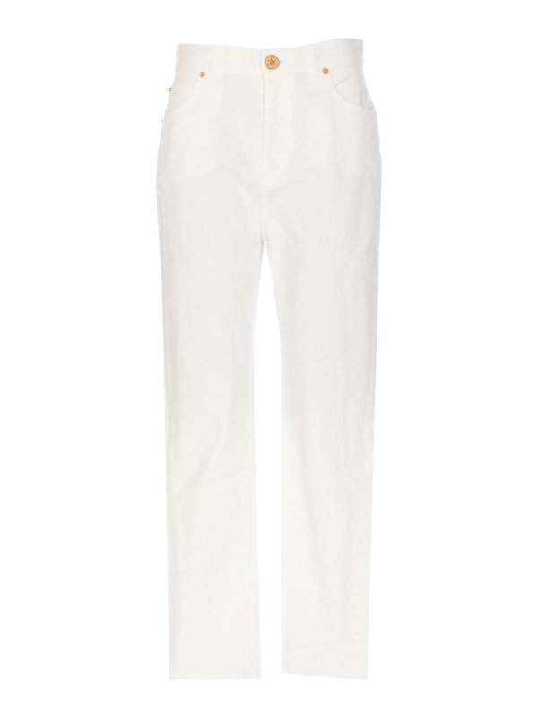Balmain Jean Bootcut - Blanc