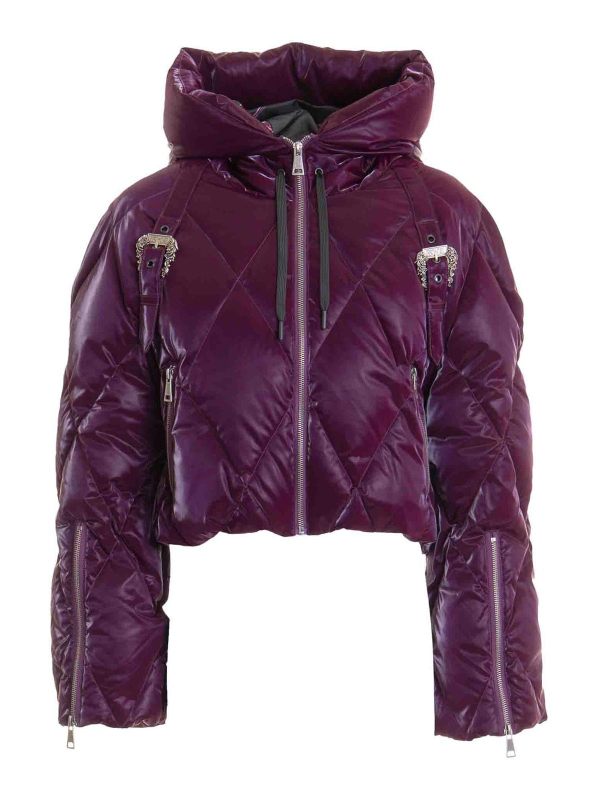 Versace Jeans Couture Blouson Rembourré - Violet