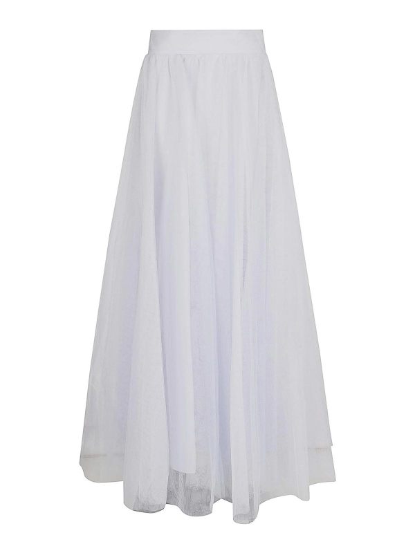 Zimmermann Jupe Midi - Bleu Clair
