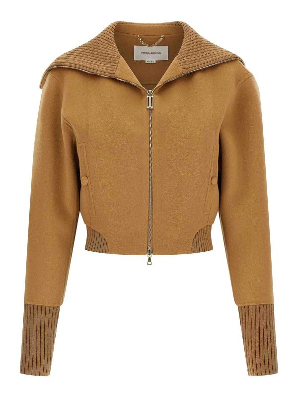 Victoria Beckham Bomber - Beige
