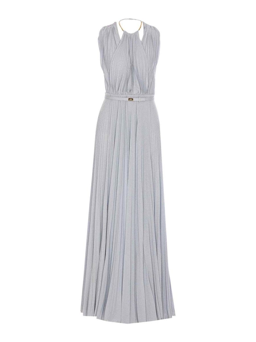 Elisabetta Franchi Maxi Robe - Bleu