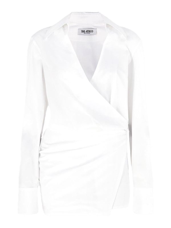 The Attico Robe Courte - Blanc