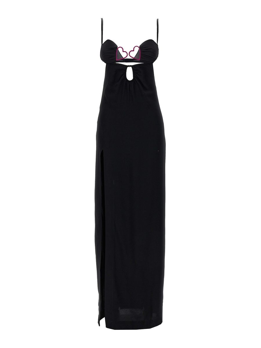 Nensi Dojaka Robe Au Genou - Noir