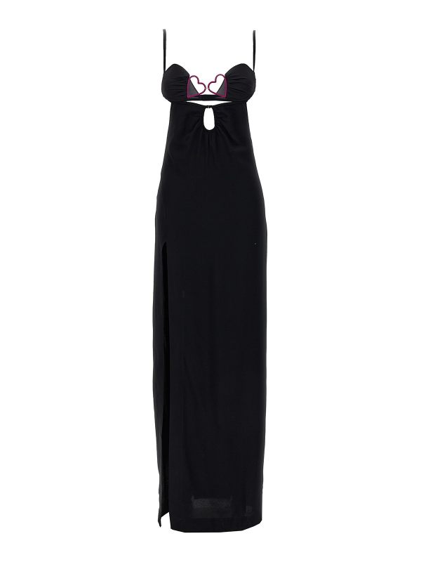 Nensi Dojaka Robe Au Genou - Noir